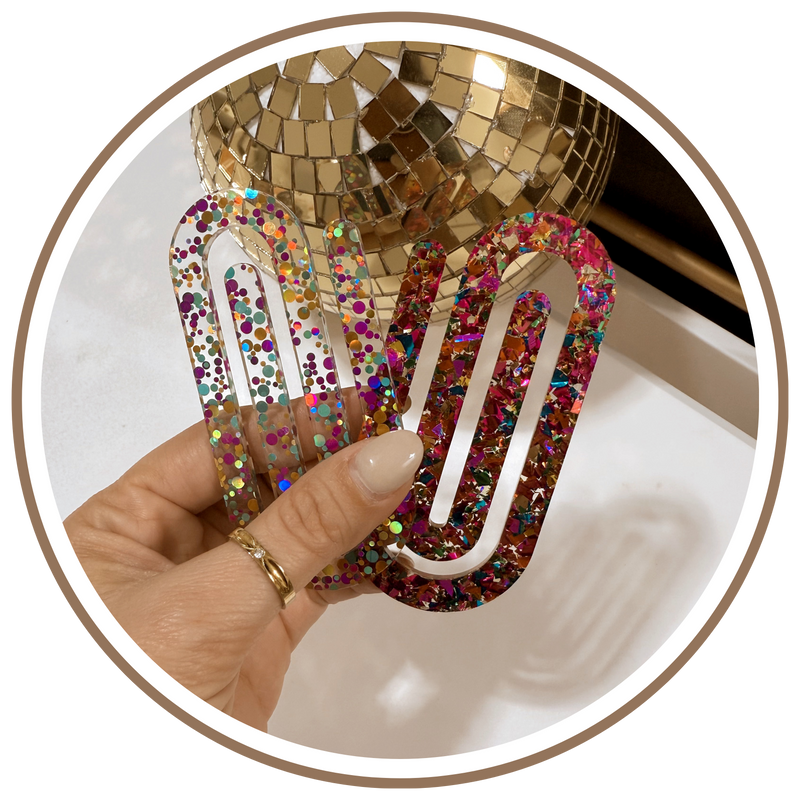 Jumbo Paper Clip Mermaid Style